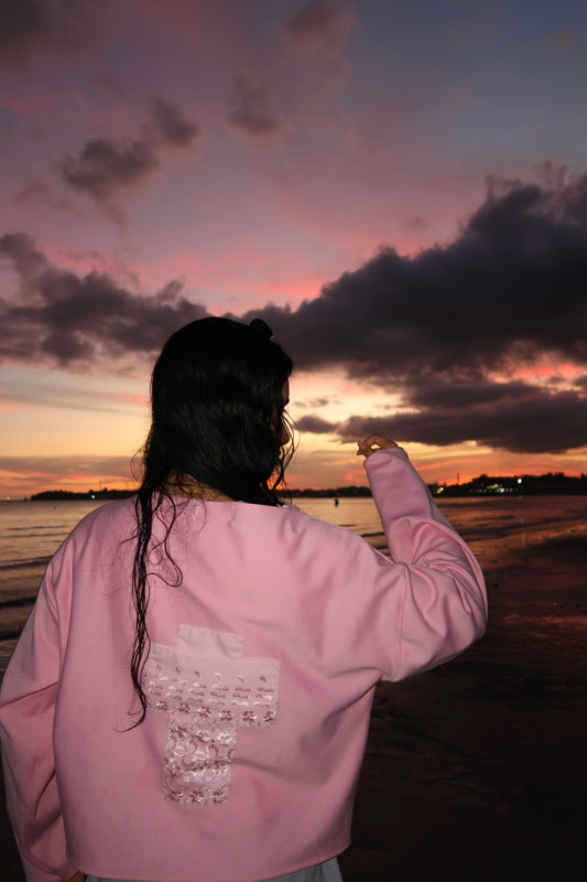 Psalms 46:10 in pink